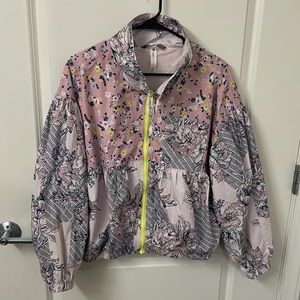 Anthropologie Zip up Windbreaker size Medium